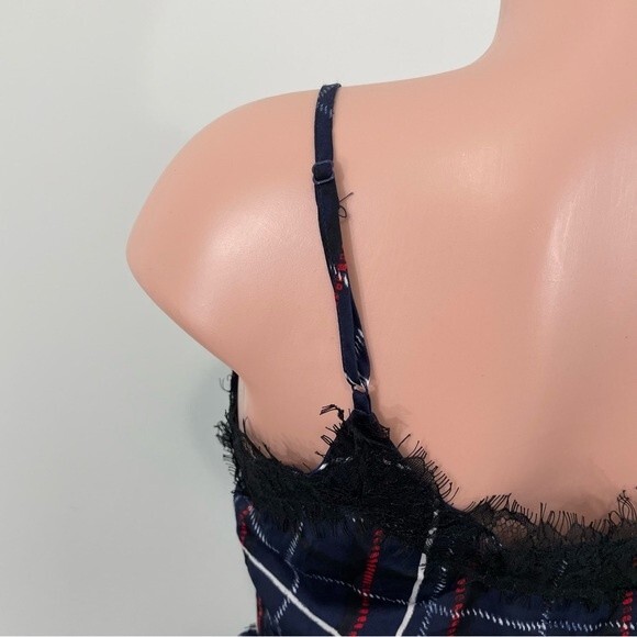 NWT Cupcakes & Cashmere Ivan Lace Wrap Dress Size SMALL Red White Blue Black - Picture 8 of 11